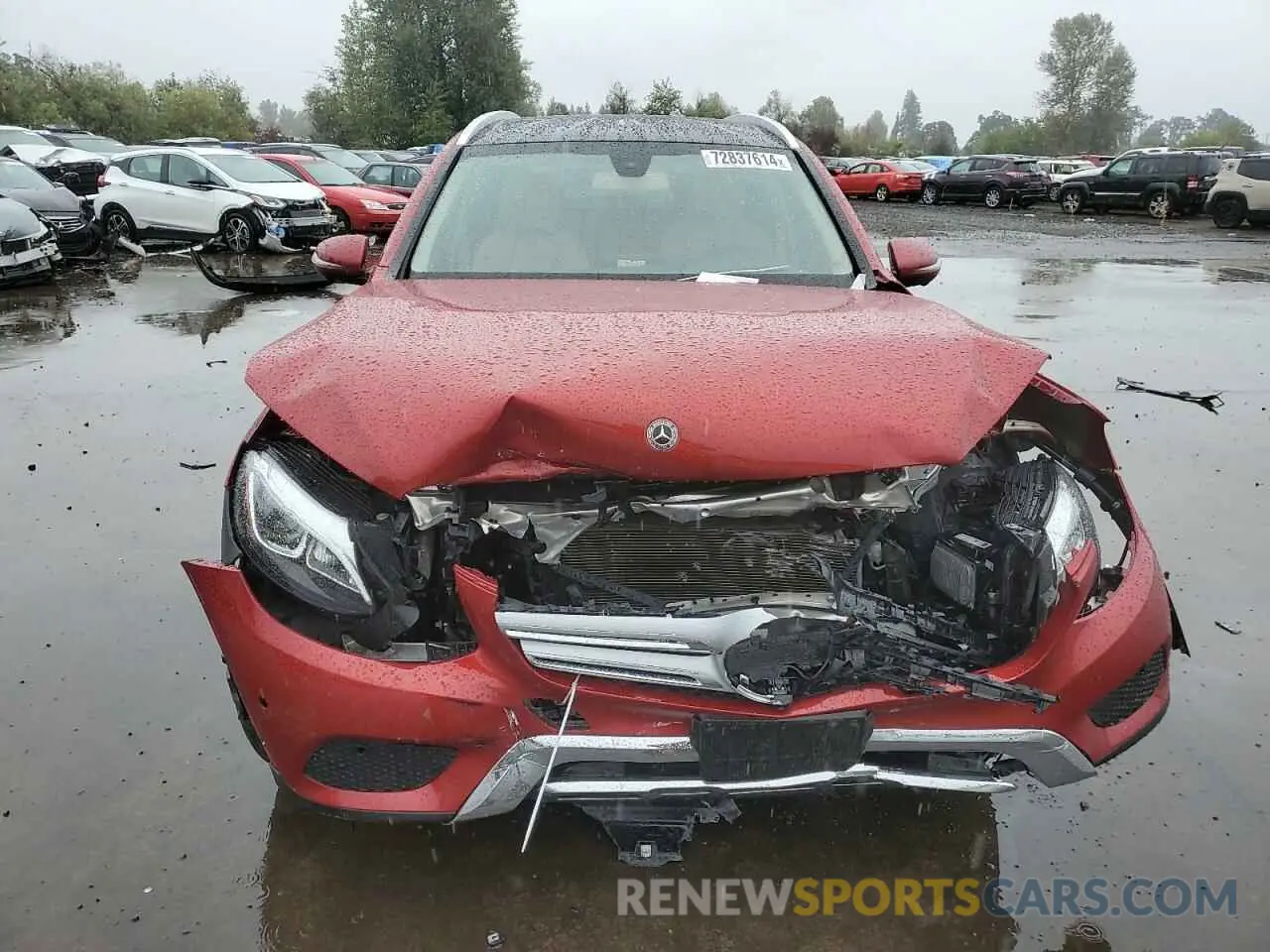 5 fotografías del automóvil dañado WDC0G4KB1KV171812 MERCEDES-BENZ GLC-CLASS 2019