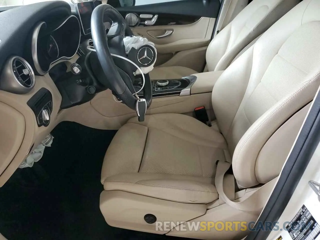 7 fotografías del automóvil dañado WDC0G4KB1KV195088 MERCEDES-BENZ GLC-CLASS 2019