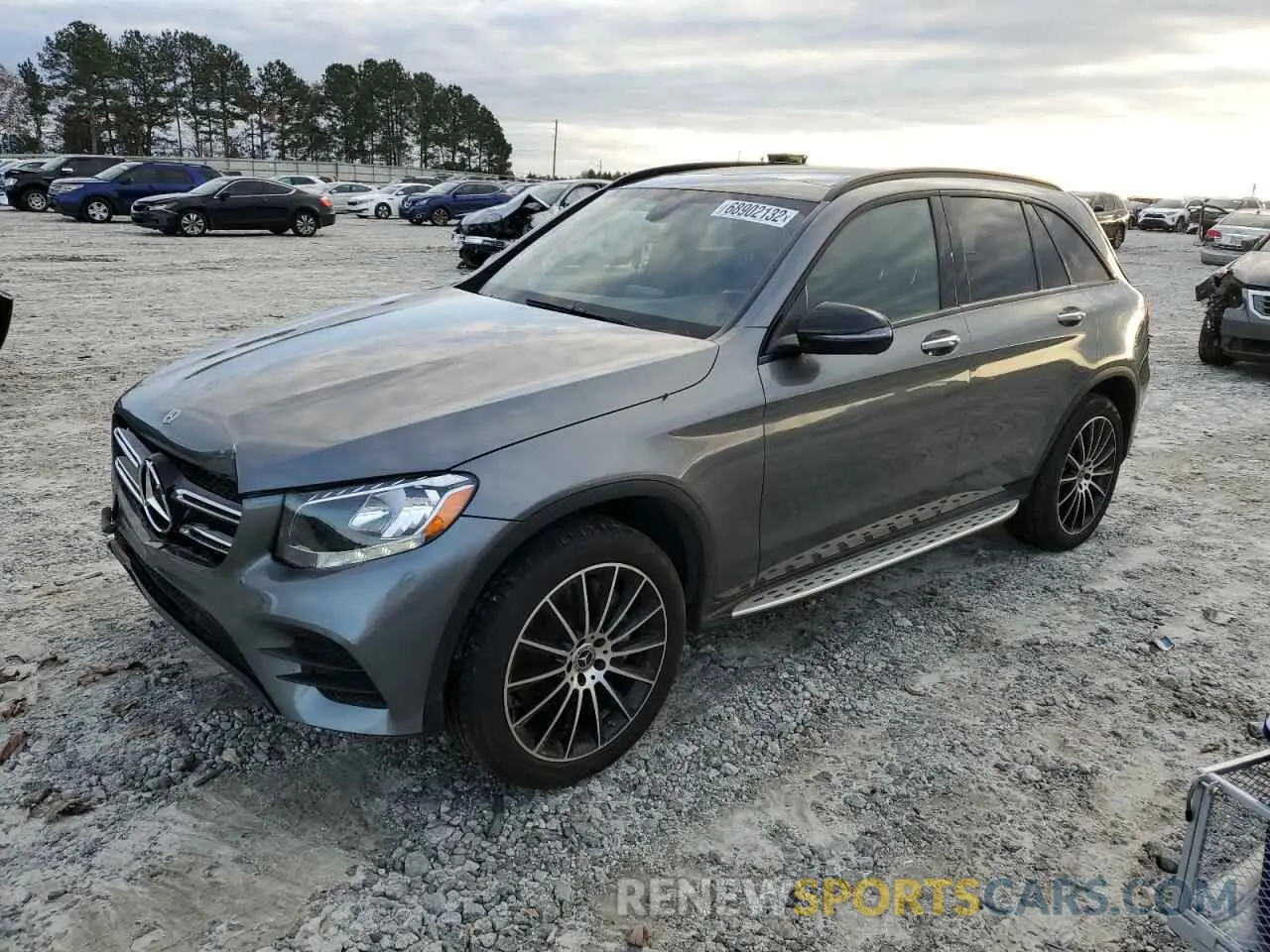 1 fotografías del automóvil dañado WDC0G4KB2KV119329 MERCEDES-BENZ GLC-CLASS 2019