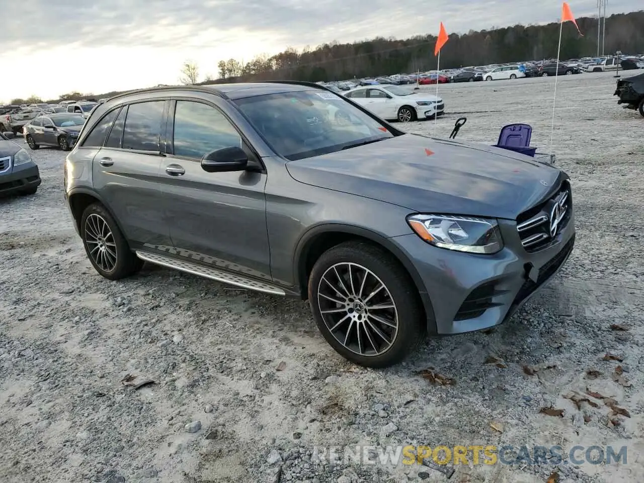 4 fotografías del automóvil dañado WDC0G4KB2KV119329 MERCEDES-BENZ GLC-CLASS 2019