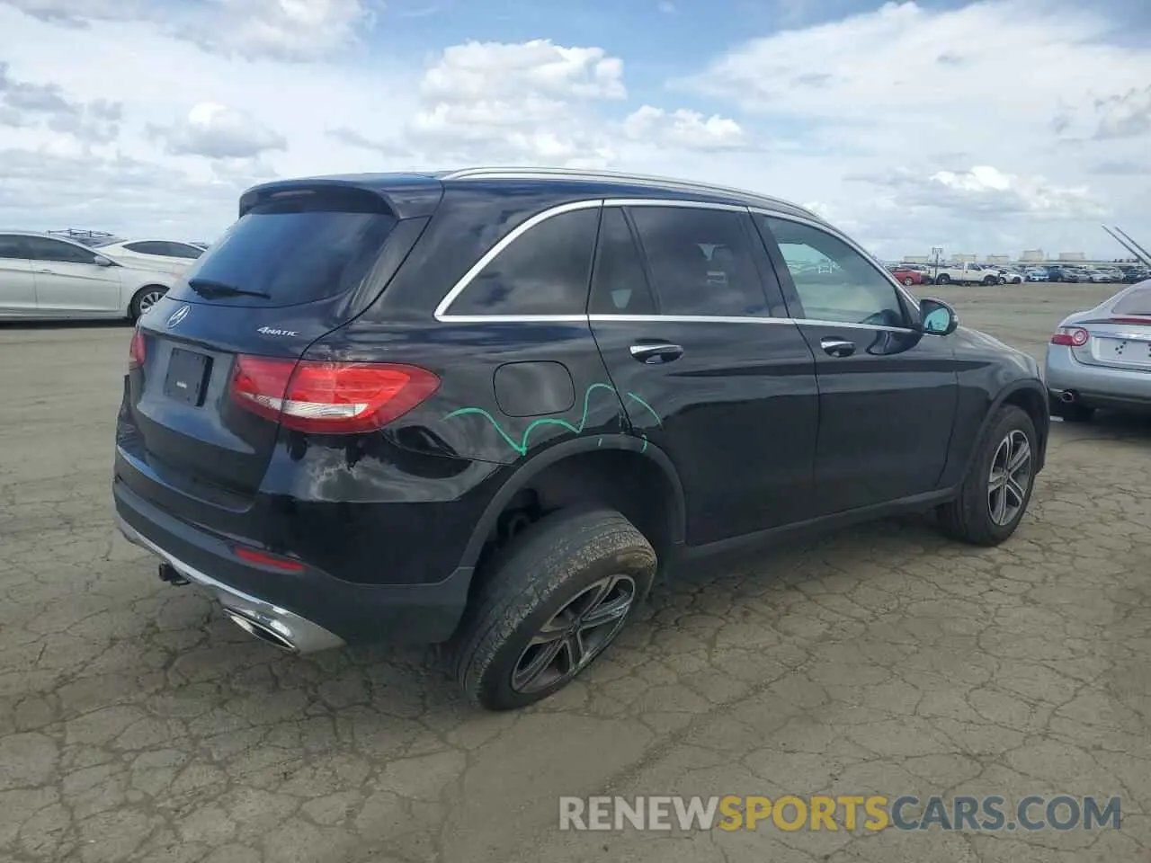 3 fotografías del automóvil dañado WDC0G4KB2KV150886 MERCEDES-BENZ GLC-CLASS 2019