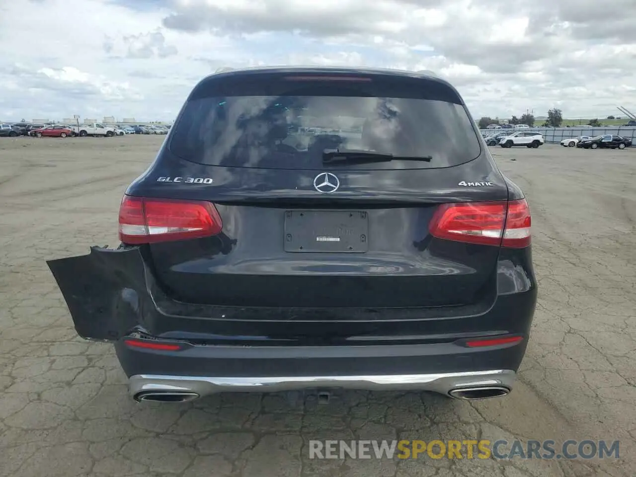 6 fotografías del automóvil dañado WDC0G4KB2KV150886 MERCEDES-BENZ GLC-CLASS 2019