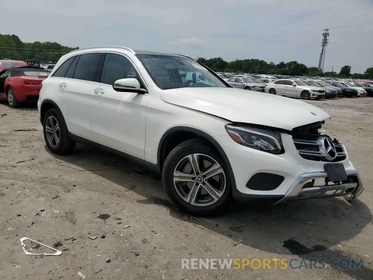 4 fotografías del automóvil dañado WDC0G4KB2KV178879 MERCEDES-BENZ GLC-CLASS 2019