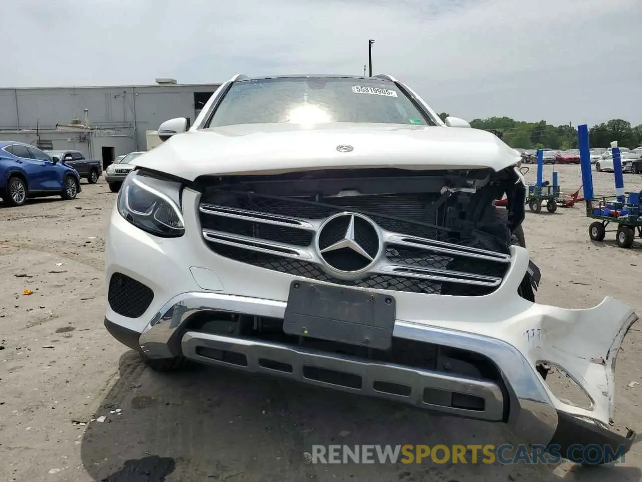 5 fotografías del automóvil dañado WDC0G4KB2KV178879 MERCEDES-BENZ GLC-CLASS 2019