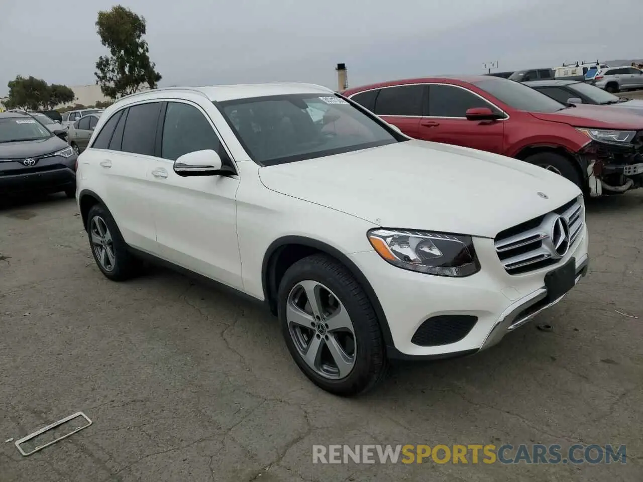 4 fotografías del automóvil dañado WDC0G4KB2KV191597 MERCEDES-BENZ GLC-CLASS 2019