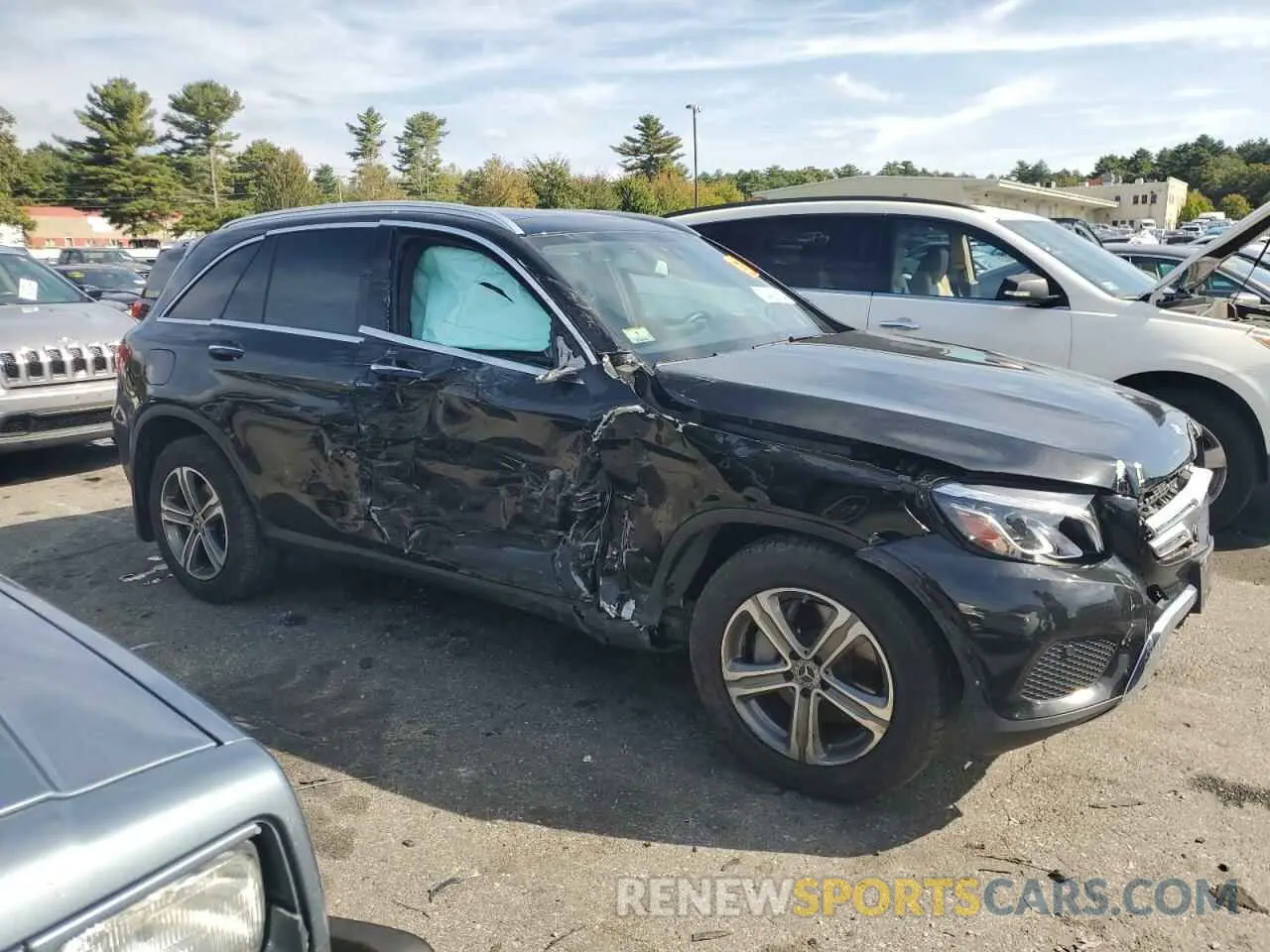 4 fotografías del automóvil dañado WDC0G4KB3K1005511 MERCEDES-BENZ GLC-CLASS 2019