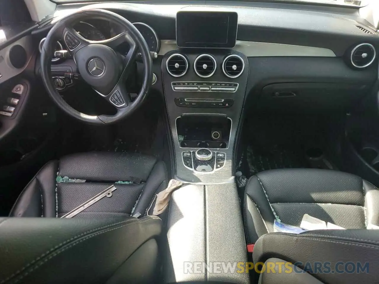 8 fotografías del automóvil dañado WDC0G4KB3K1005511 MERCEDES-BENZ GLC-CLASS 2019