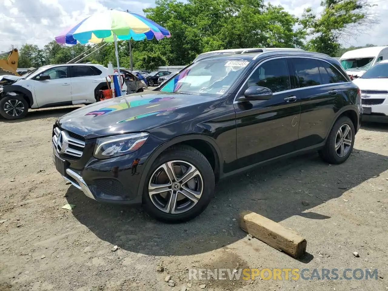 1 fotografías del automóvil dañado WDC0G4KB3KF667107 MERCEDES-BENZ GLC-CLASS 2019