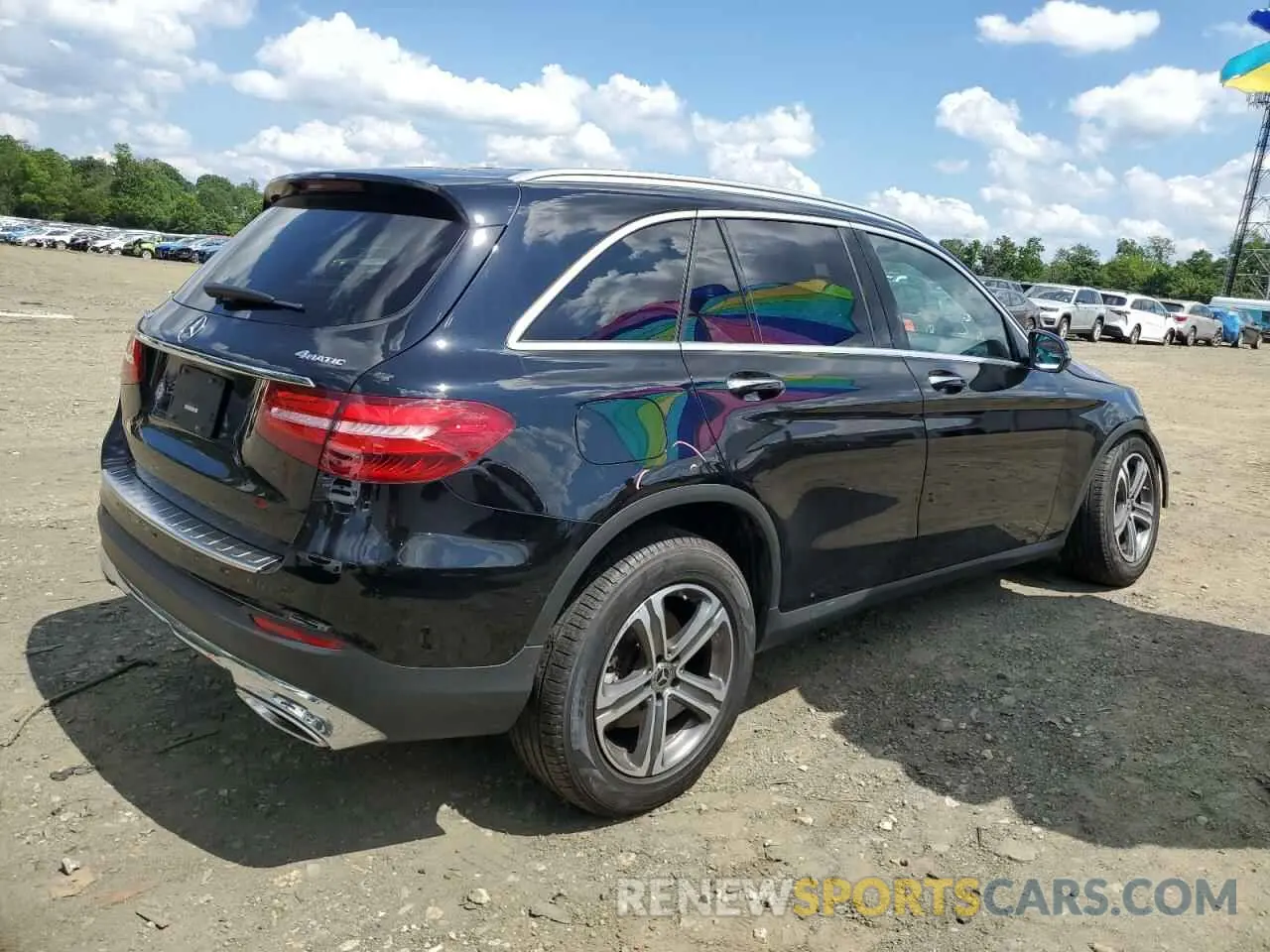 3 fotografías del automóvil dañado WDC0G4KB3KF667107 MERCEDES-BENZ GLC-CLASS 2019