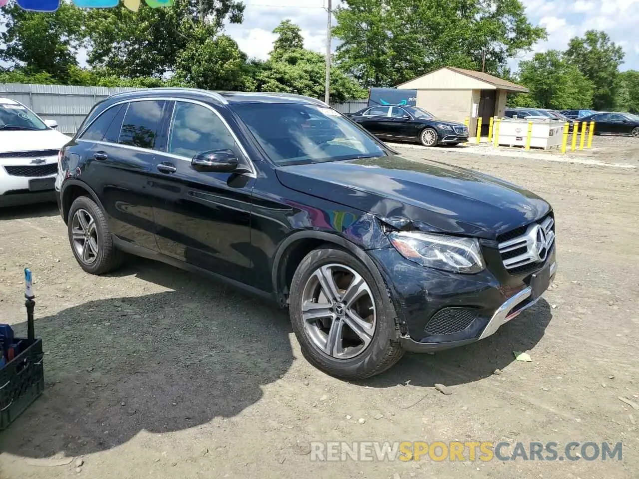 4 fotografías del automóvil dañado WDC0G4KB3KF667107 MERCEDES-BENZ GLC-CLASS 2019