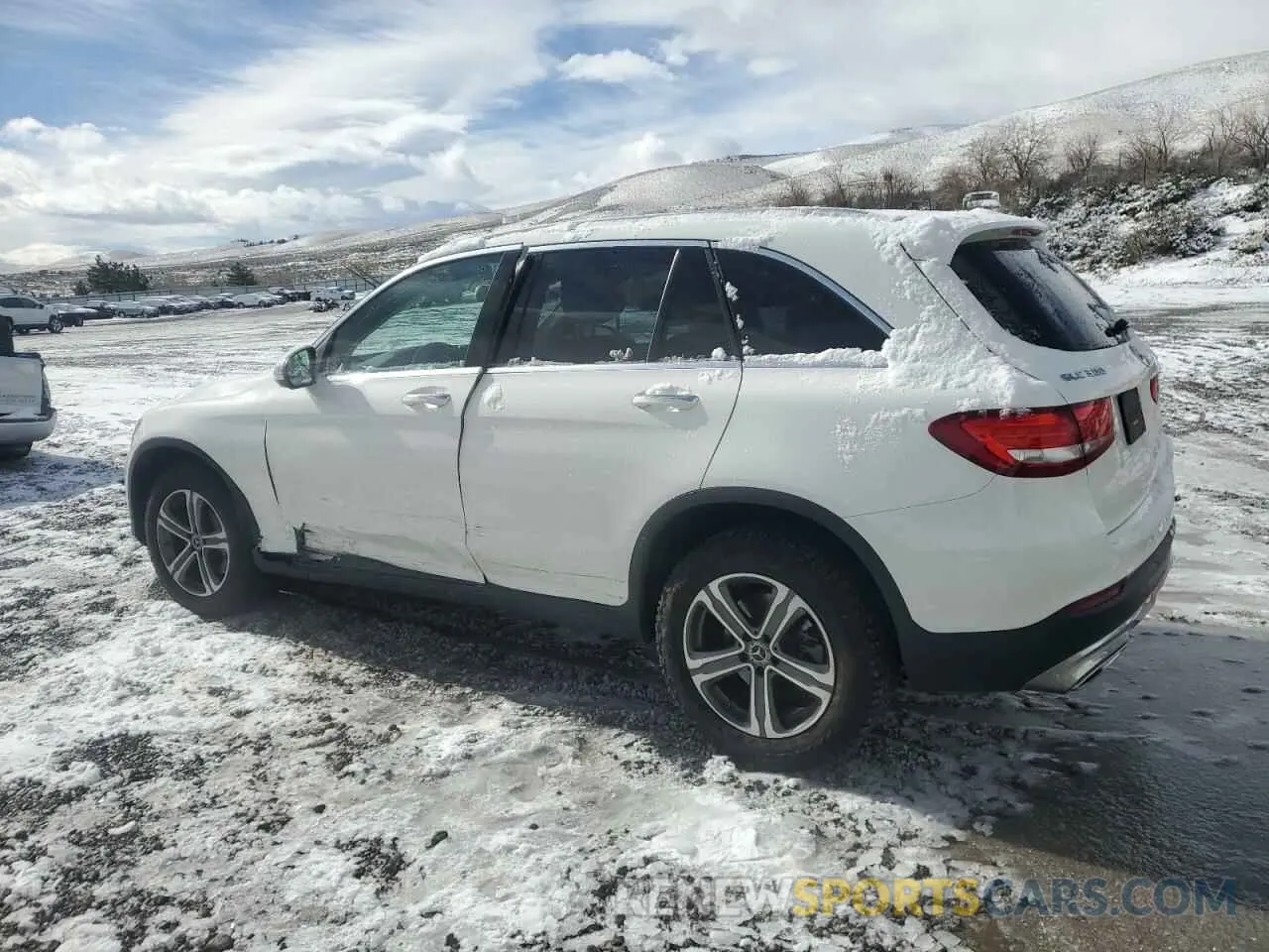 2 fotografías del automóvil dañado WDC0G4KB3KV134101 MERCEDES-BENZ GLC-CLASS 2019