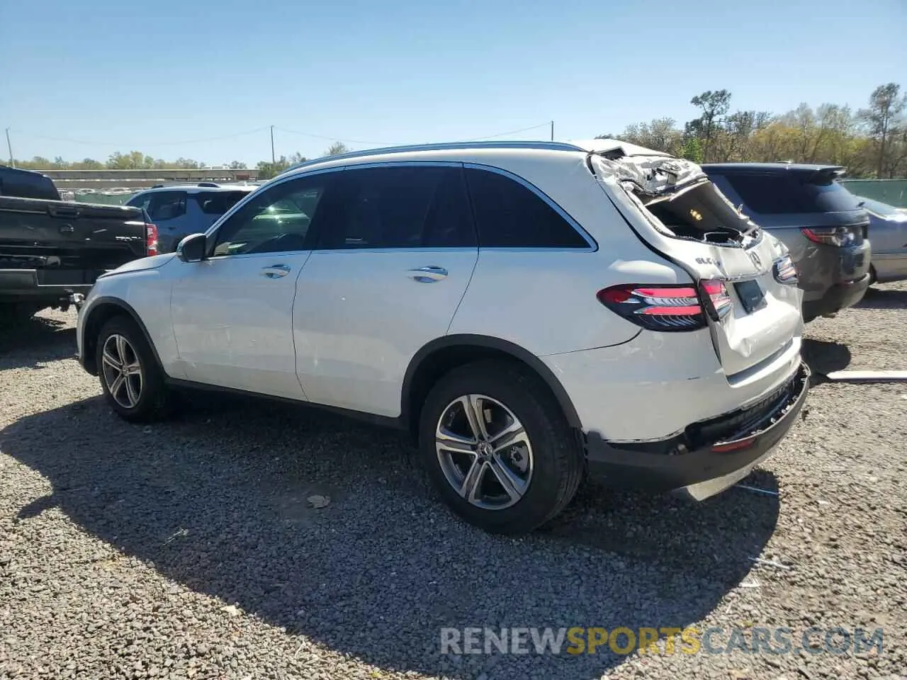 2 fotografías del automóvil dañado WDC0G4KB3KV148578 MERCEDES-BENZ GLC-CLASS 2019
