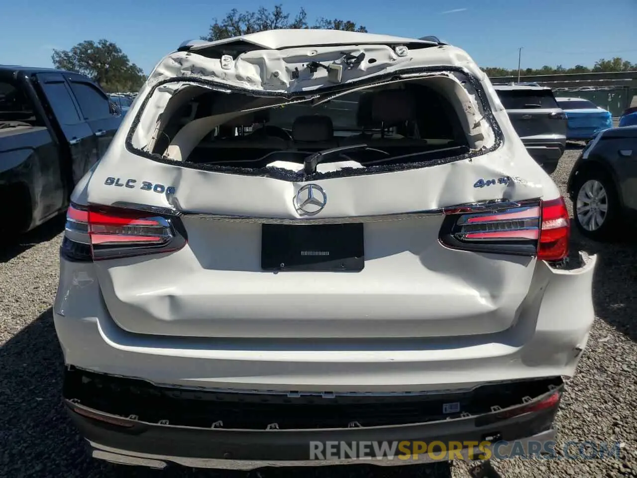 6 fotografías del automóvil dañado WDC0G4KB3KV148578 MERCEDES-BENZ GLC-CLASS 2019