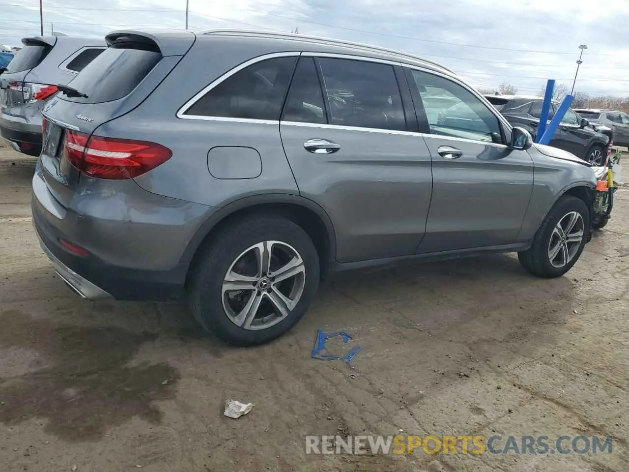 3 fotografías del automóvil dañado WDC0G4KB4KF576993 MERCEDES-BENZ GLC-CLASS 2019