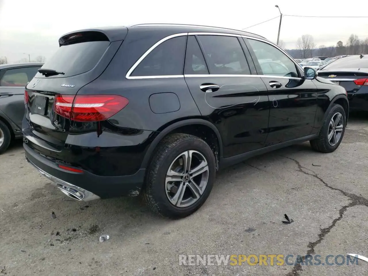 3 fotografías del automóvil dañado WDC0G4KB4KF655192 MERCEDES-BENZ GLC-CLASS 2019