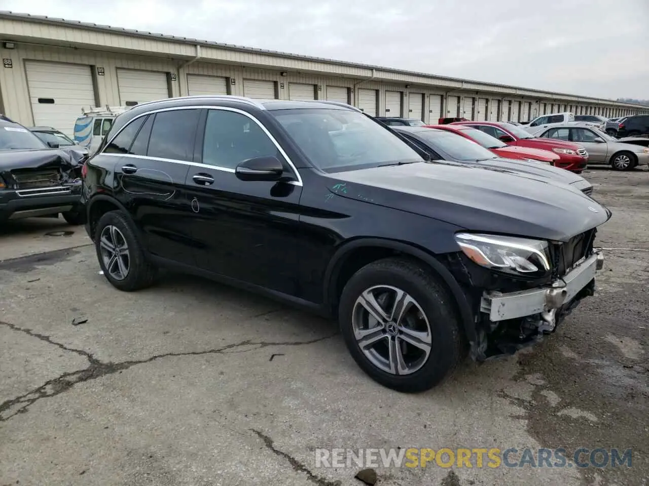 4 fotografías del automóvil dañado WDC0G4KB4KF655192 MERCEDES-BENZ GLC-CLASS 2019