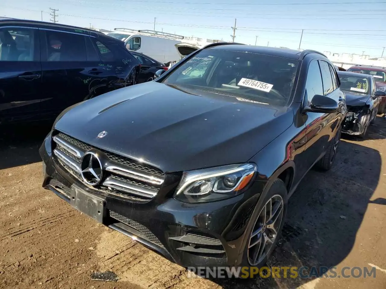 1 fotografías del automóvil dañado WDC0G4KB4KF664605 MERCEDES-BENZ GLC-CLASS 2019