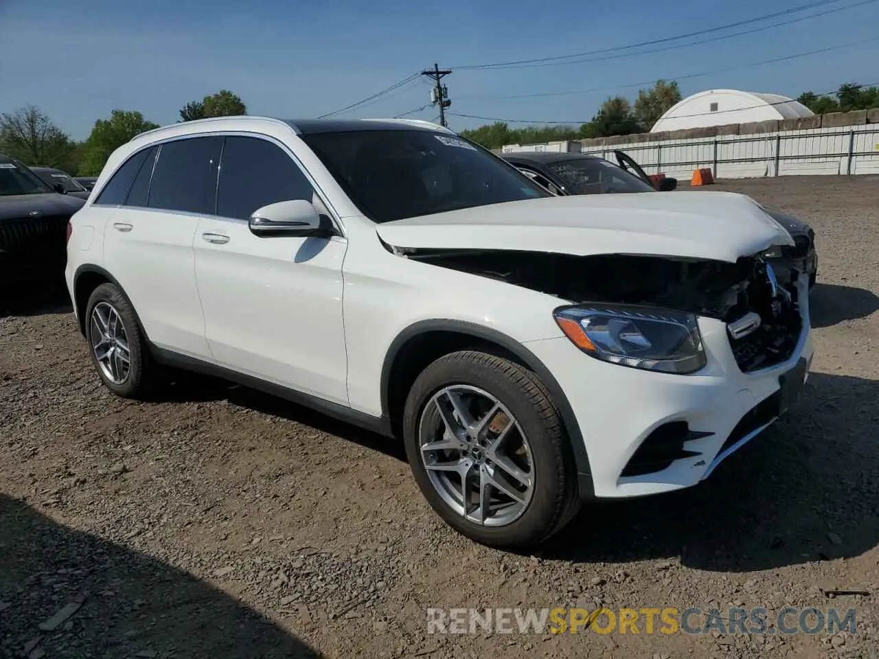 4 fotografías del automóvil dañado WDC0G4KB4KV126668 MERCEDES-BENZ GLC-CLASS 2019