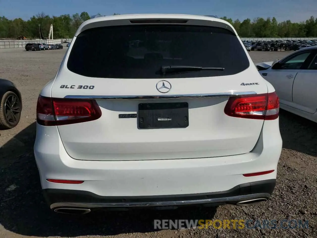 6 fotografías del automóvil dañado WDC0G4KB4KV126668 MERCEDES-BENZ GLC-CLASS 2019