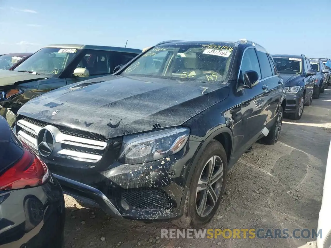1 fotografías del automóvil dañado WDC0G4KB4KV153871 MERCEDES-BENZ GLC-CLASS 2019