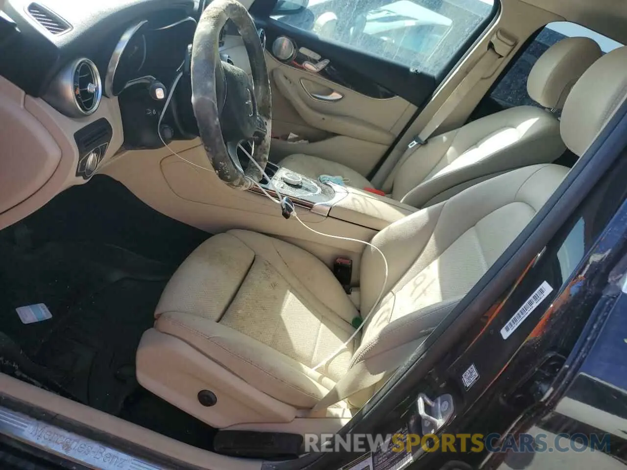 7 fotografías del automóvil dañado WDC0G4KB4KV153871 MERCEDES-BENZ GLC-CLASS 2019