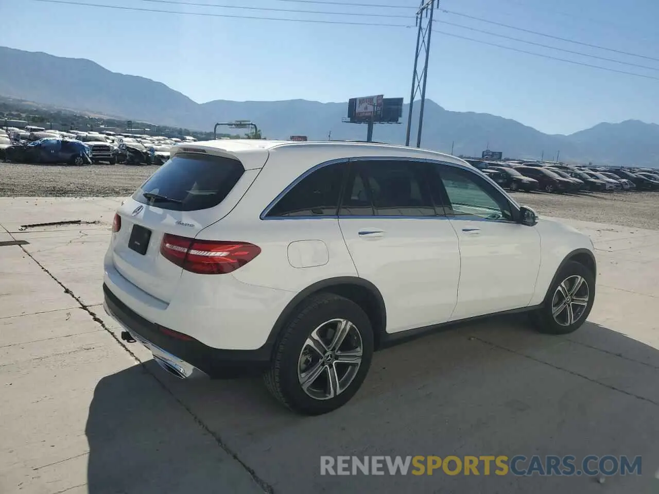 3 fotografías del automóvil dañado WDC0G4KB4KV166085 MERCEDES-BENZ GLC-CLASS 2019