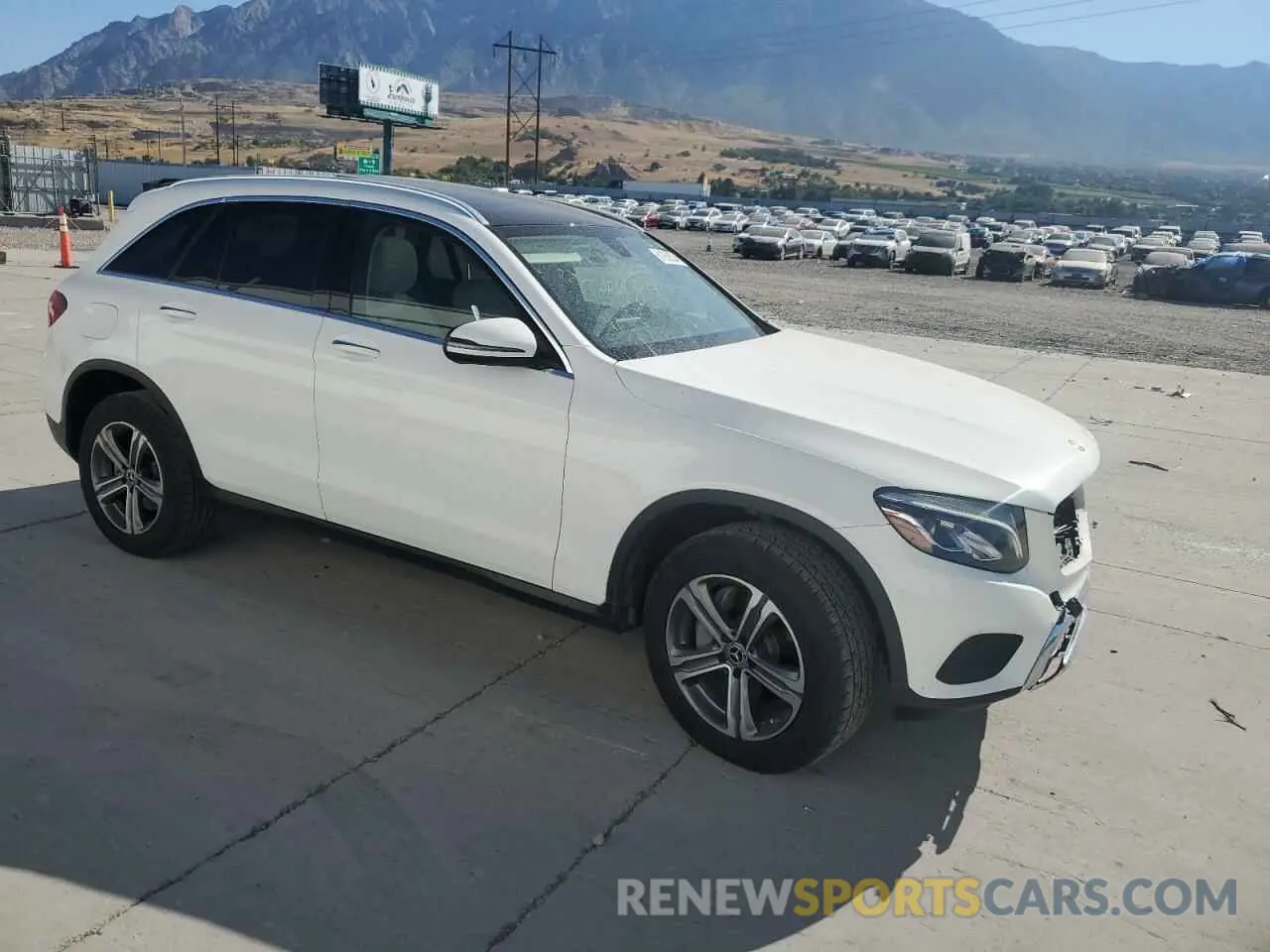 4 fotografías del automóvil dañado WDC0G4KB4KV166085 MERCEDES-BENZ GLC-CLASS 2019