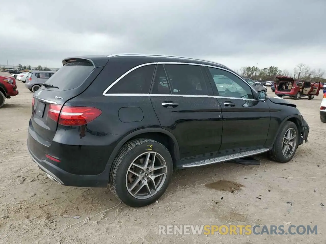 3 fotografías del automóvil dañado WDC0G4KB4KV197322 MERCEDES-BENZ GLC-CLASS 2019