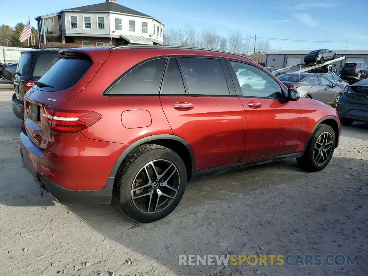 3 fotografías del automóvil dañado WDC0G4KB5KV138831 MERCEDES-BENZ GLC-CLASS 2019