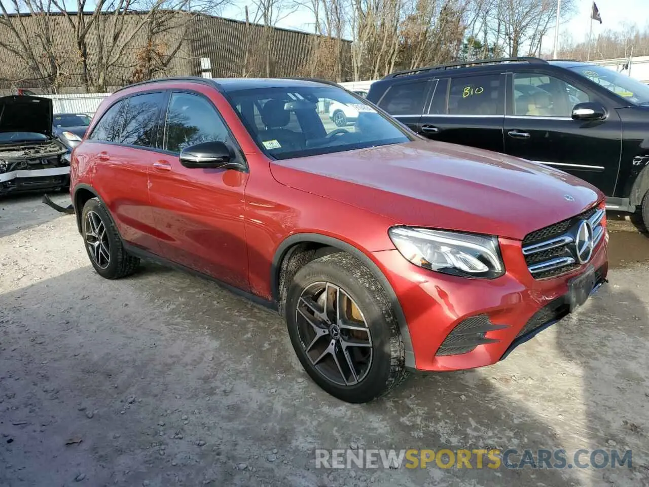 4 fotografías del automóvil dañado WDC0G4KB5KV138831 MERCEDES-BENZ GLC-CLASS 2019