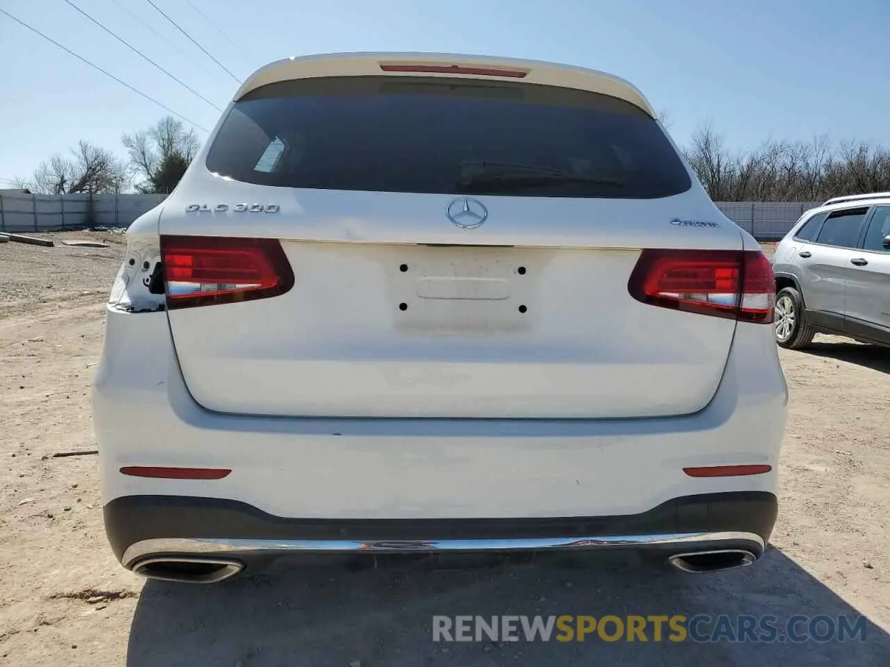 6 fotografías del automóvil dañado WDC0G4KB5KV146878 MERCEDES-BENZ GLC-CLASS 2019