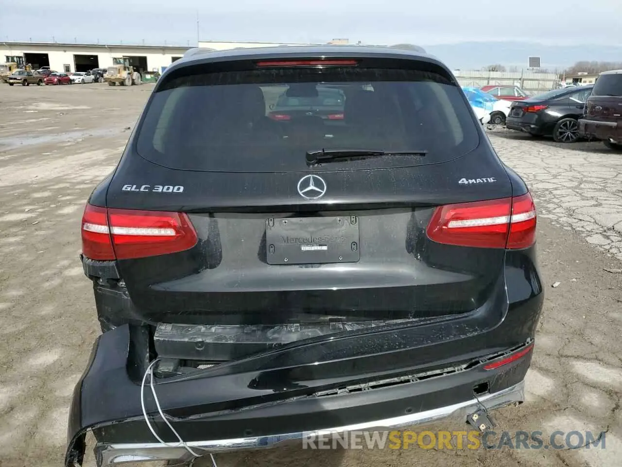 6 fotografías del automóvil dañado WDC0G4KB5KV189312 MERCEDES-BENZ GLC-CLASS 2019