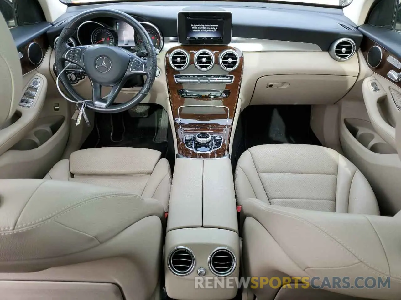 8 fotografías del automóvil dañado WDC0G4KB5KV189312 MERCEDES-BENZ GLC-CLASS 2019