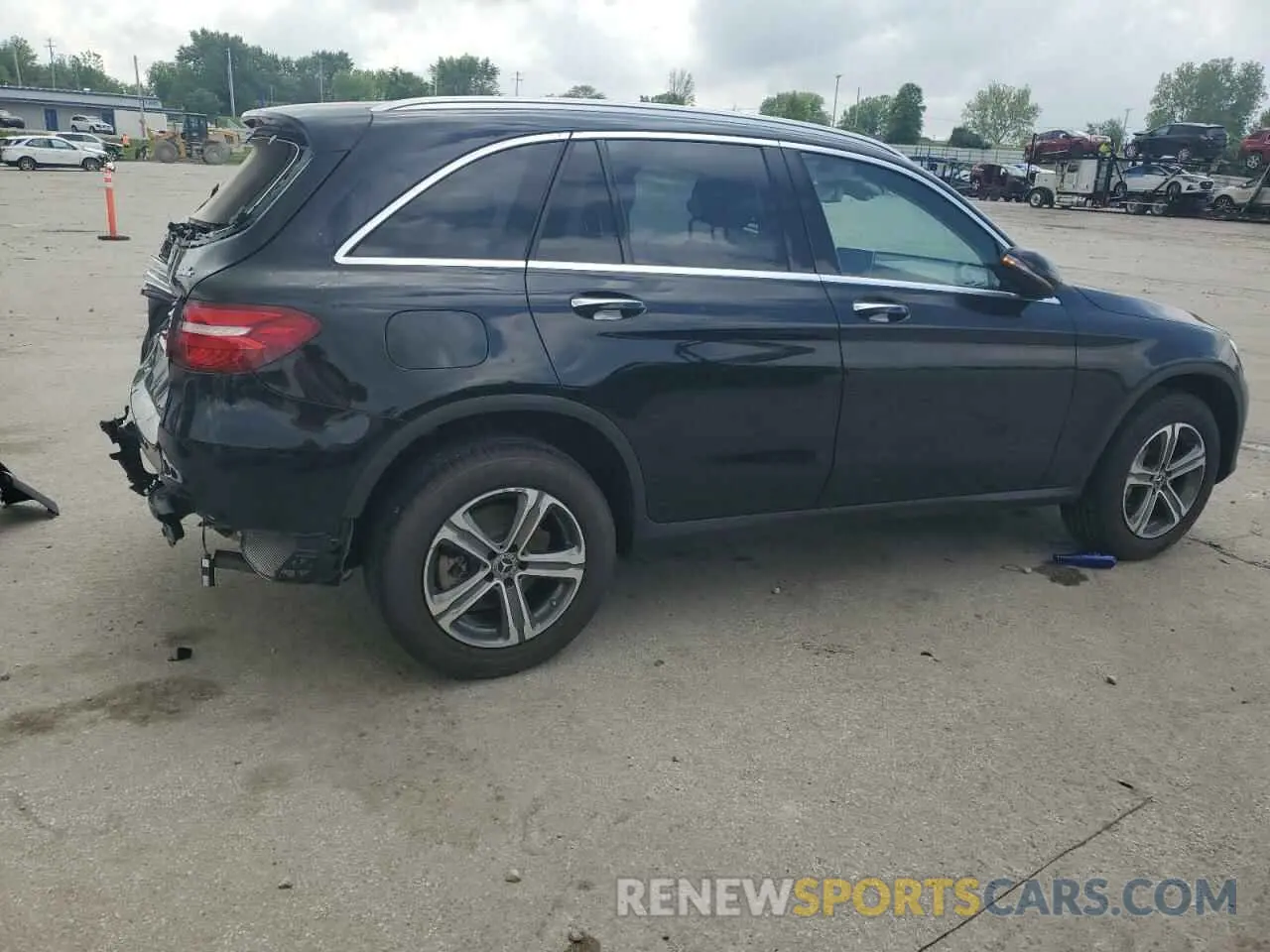 3 fotografías del automóvil dañado WDC0G4KB6KF665528 MERCEDES-BENZ GLC-CLASS 2019