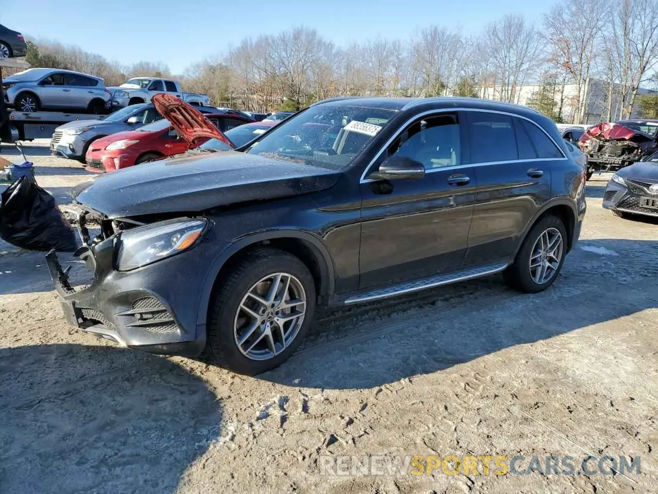 1 fotografías del automóvil dañado WDC0G4KB6KV182238 MERCEDES-BENZ GLC-CLASS 2019