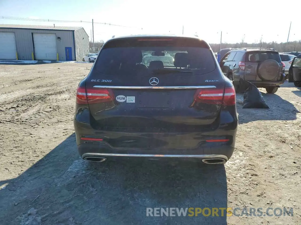 6 fotografías del automóvil dañado WDC0G4KB6KV182238 MERCEDES-BENZ GLC-CLASS 2019