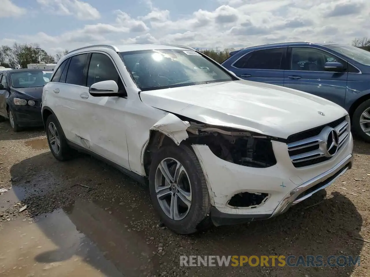 4 fotografías del automóvil dañado WDC0G4KB7KF575496 MERCEDES-BENZ GLC-CLASS 2019