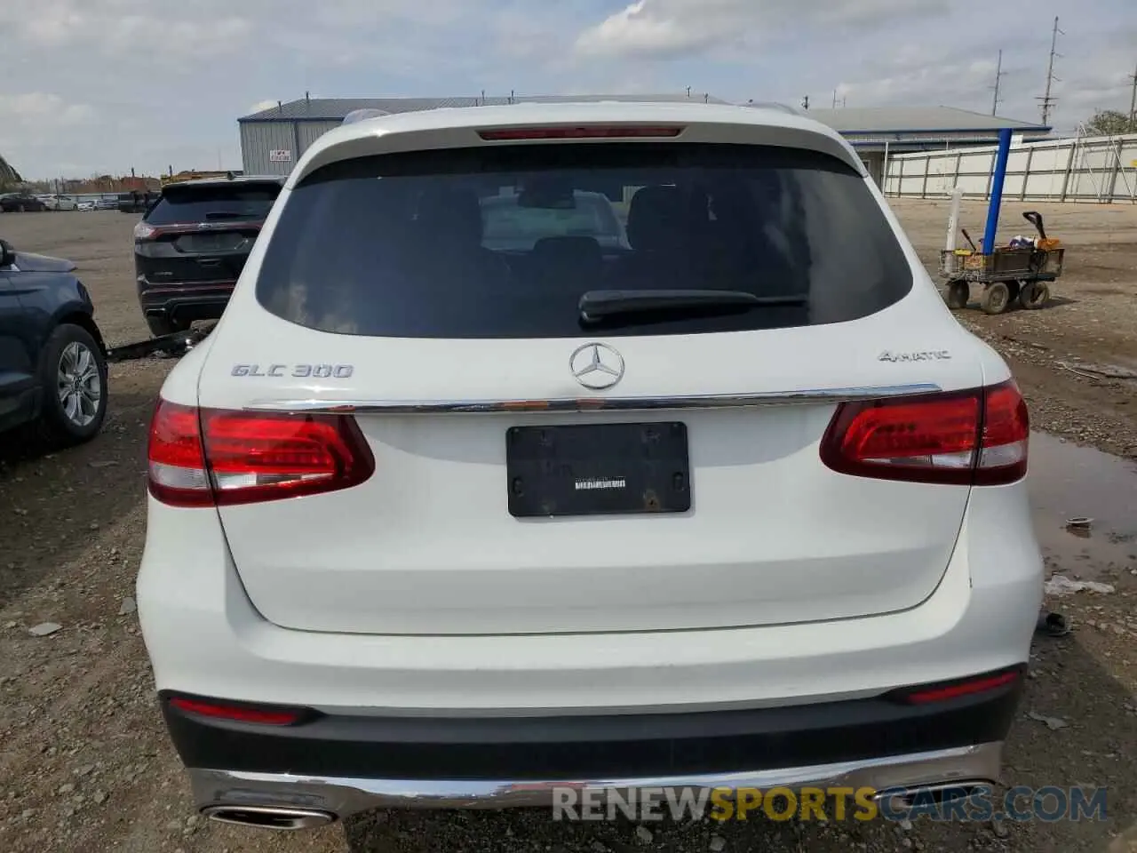 6 fotografías del automóvil dañado WDC0G4KB7KF575496 MERCEDES-BENZ GLC-CLASS 2019