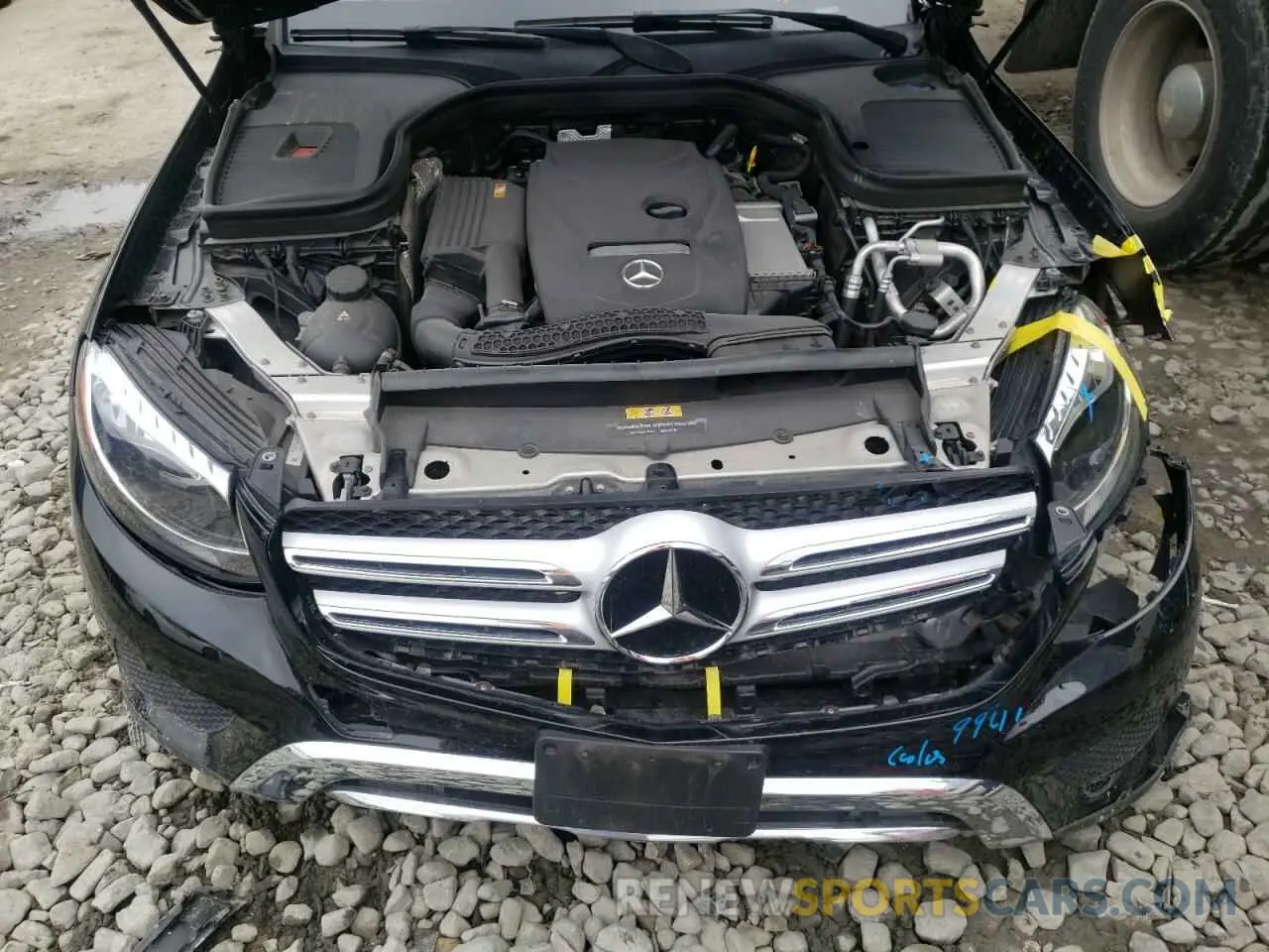 7 fotografías del automóvil dañado WDC0G4KB7KV123814 MERCEDES-BENZ GLC-CLASS 2019