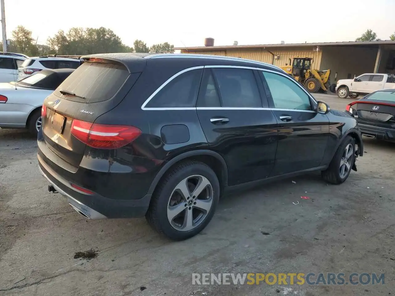 3 fotografías del automóvil dañado WDC0G4KB7KV139480 MERCEDES-BENZ GLC-CLASS 2019