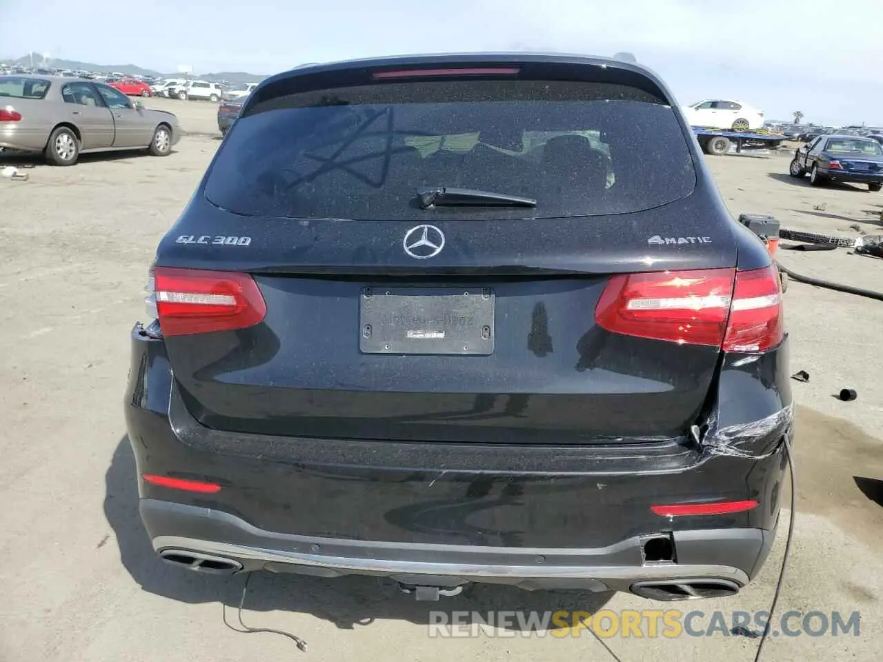 6 fotografías del automóvil dañado WDC0G4KB8KV137513 MERCEDES-BENZ GLC-CLASS 2019
