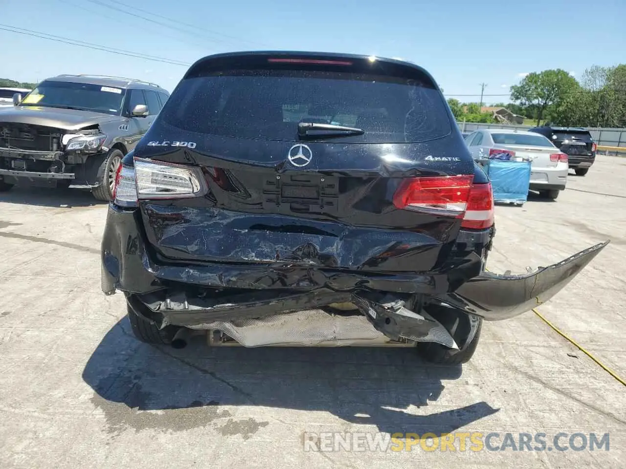 6 fotografías del automóvil dañado WDC0G4KB8KV157650 MERCEDES-BENZ GLC-CLASS 2019