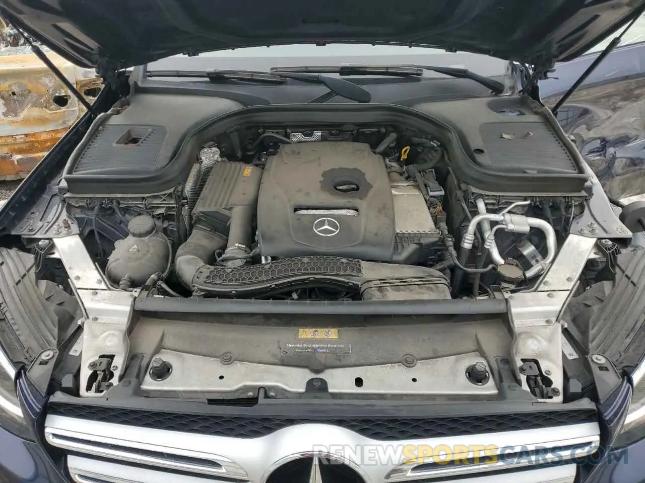 12 fotografías del automóvil dañado WDC0G4KB8KV163691 MERCEDES-BENZ GLC-CLASS 2019