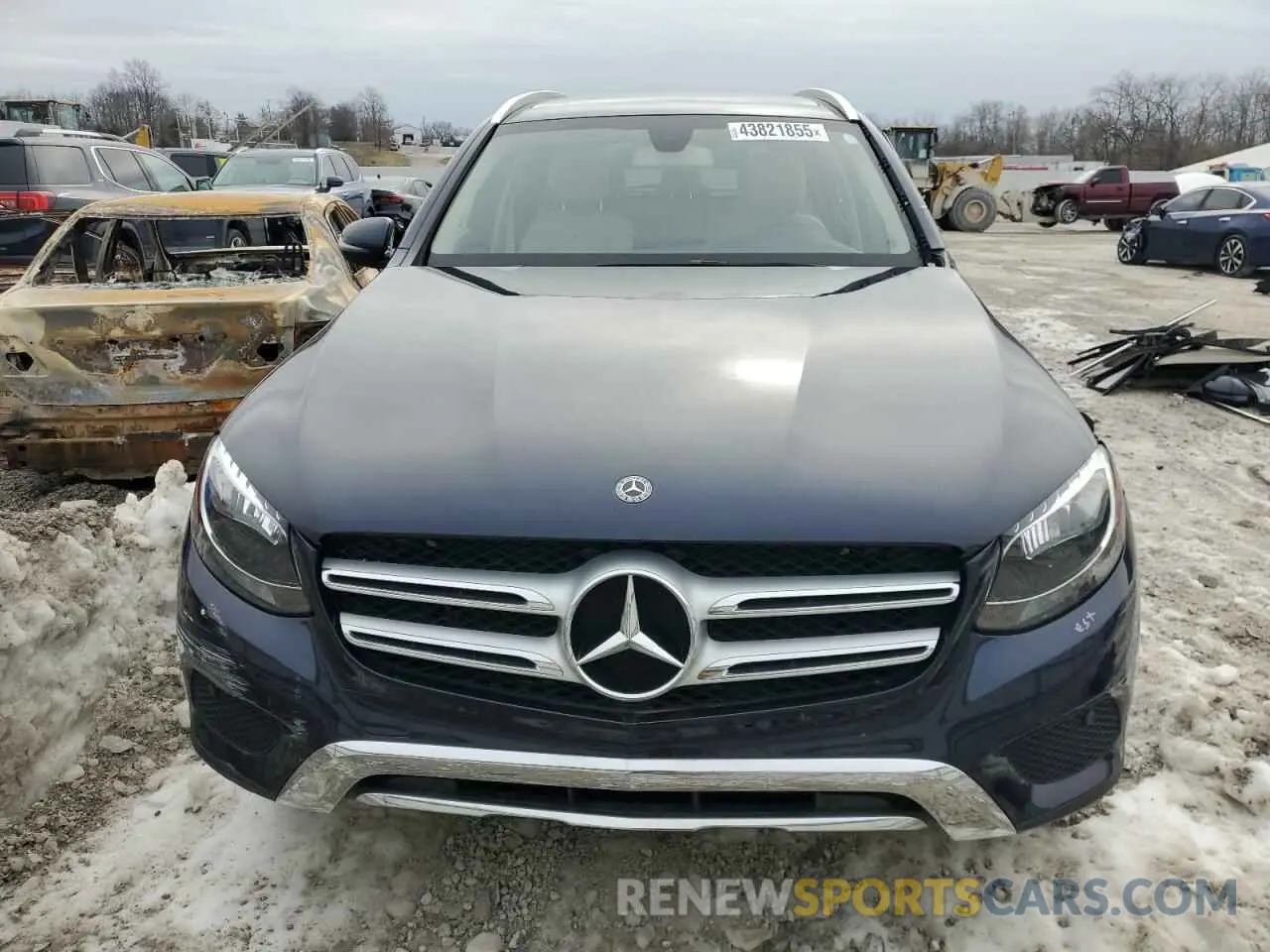 5 fotografías del automóvil dañado WDC0G4KB8KV163691 MERCEDES-BENZ GLC-CLASS 2019