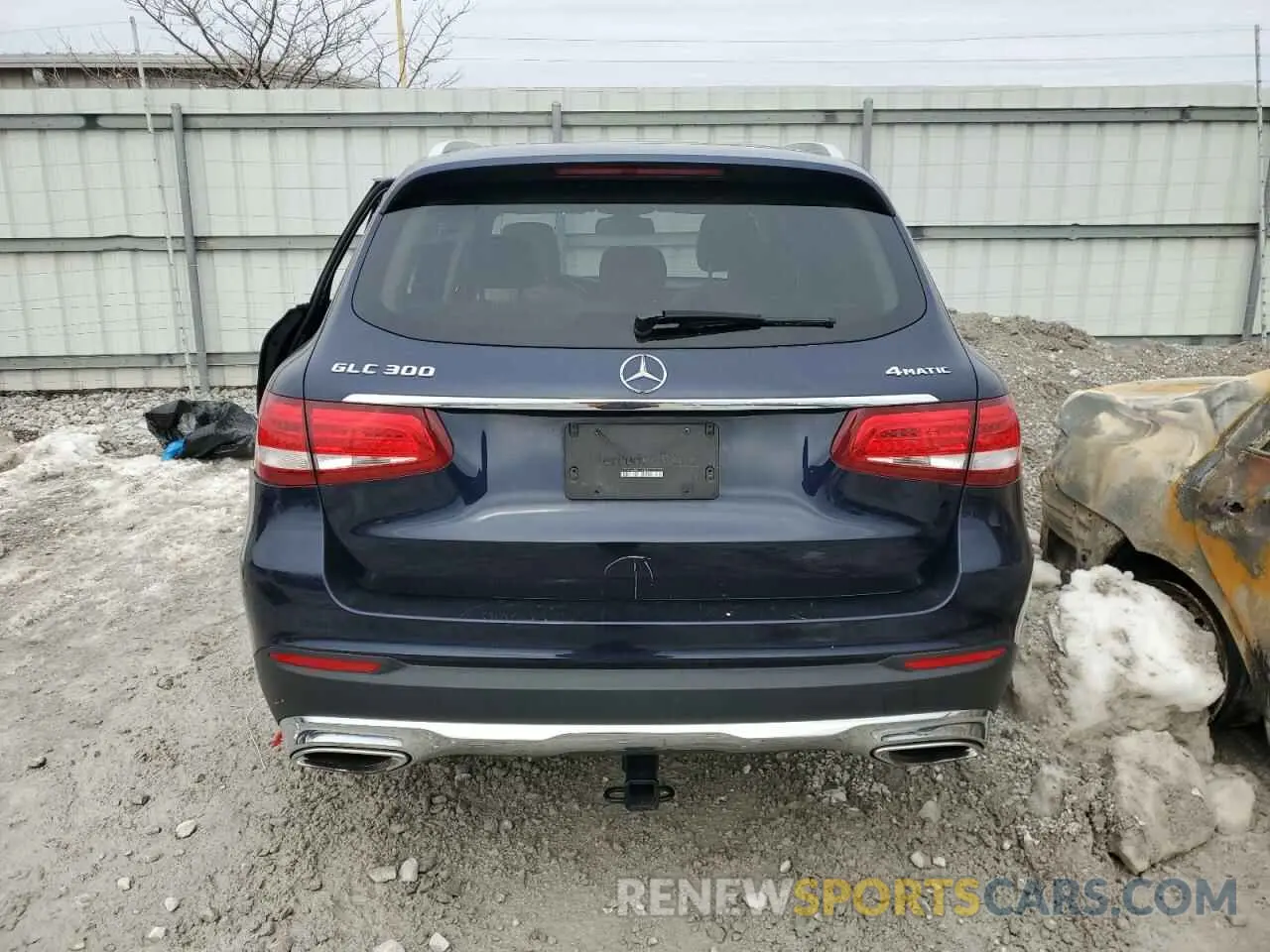 6 fotografías del automóvil dañado WDC0G4KB8KV163691 MERCEDES-BENZ GLC-CLASS 2019