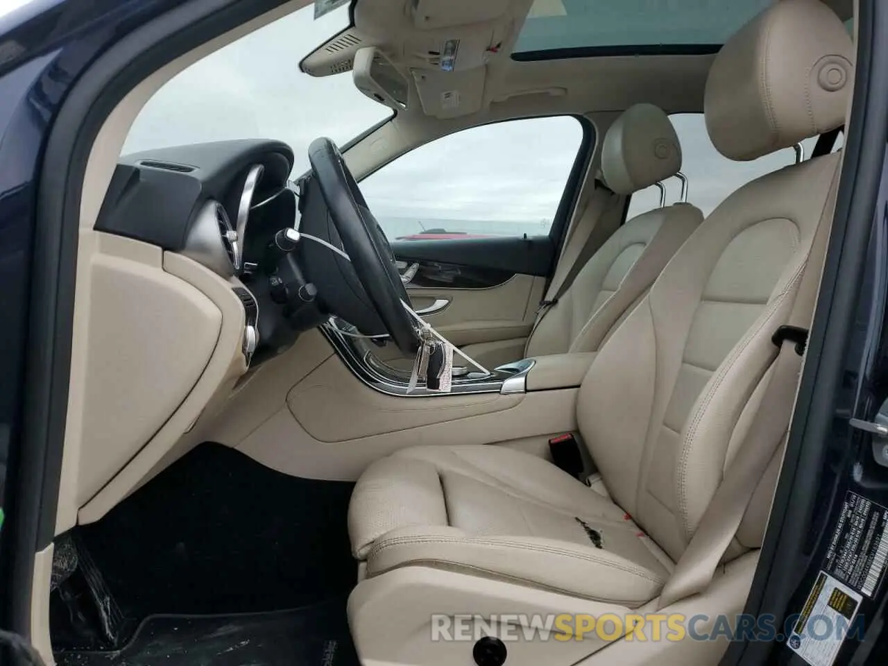 7 fotografías del automóvil dañado WDC0G4KB8KV163691 MERCEDES-BENZ GLC-CLASS 2019