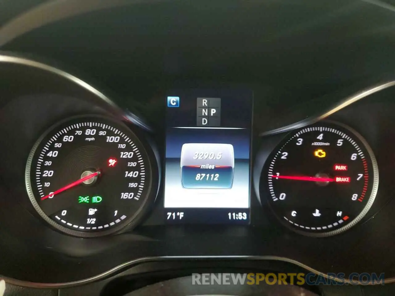 9 fotografías del automóvil dañado WDC0G4KB8KV165859 MERCEDES-BENZ GLC-CLASS 2019