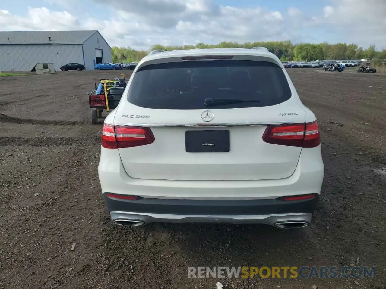 6 fotografías del automóvil dañado WDC0G4KB9KV161416 MERCEDES-BENZ GLC-CLASS 2019