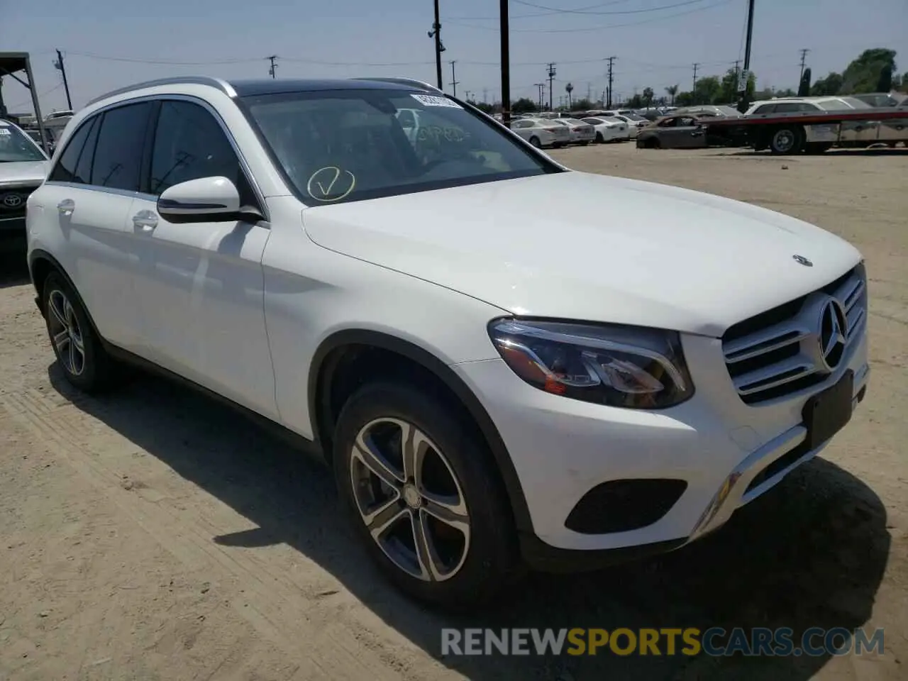 1 fotografías del automóvil dañado WDC0G4KBXKF572821 MERCEDES-BENZ GLC-CLASS 2019