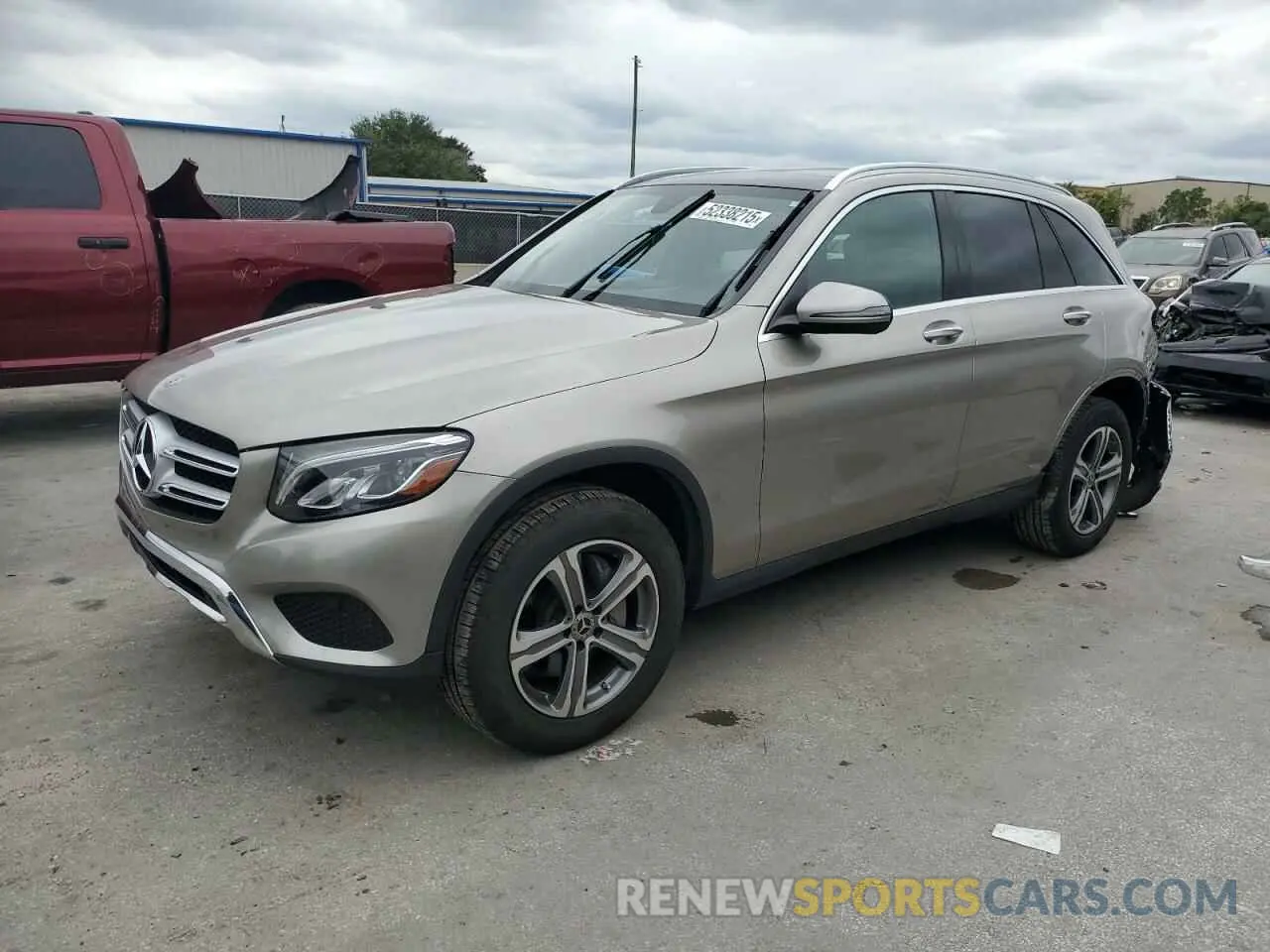 1 fotografías del automóvil dañado WDC0G4KBXKF624867 MERCEDES-BENZ GLC-CLASS 2019